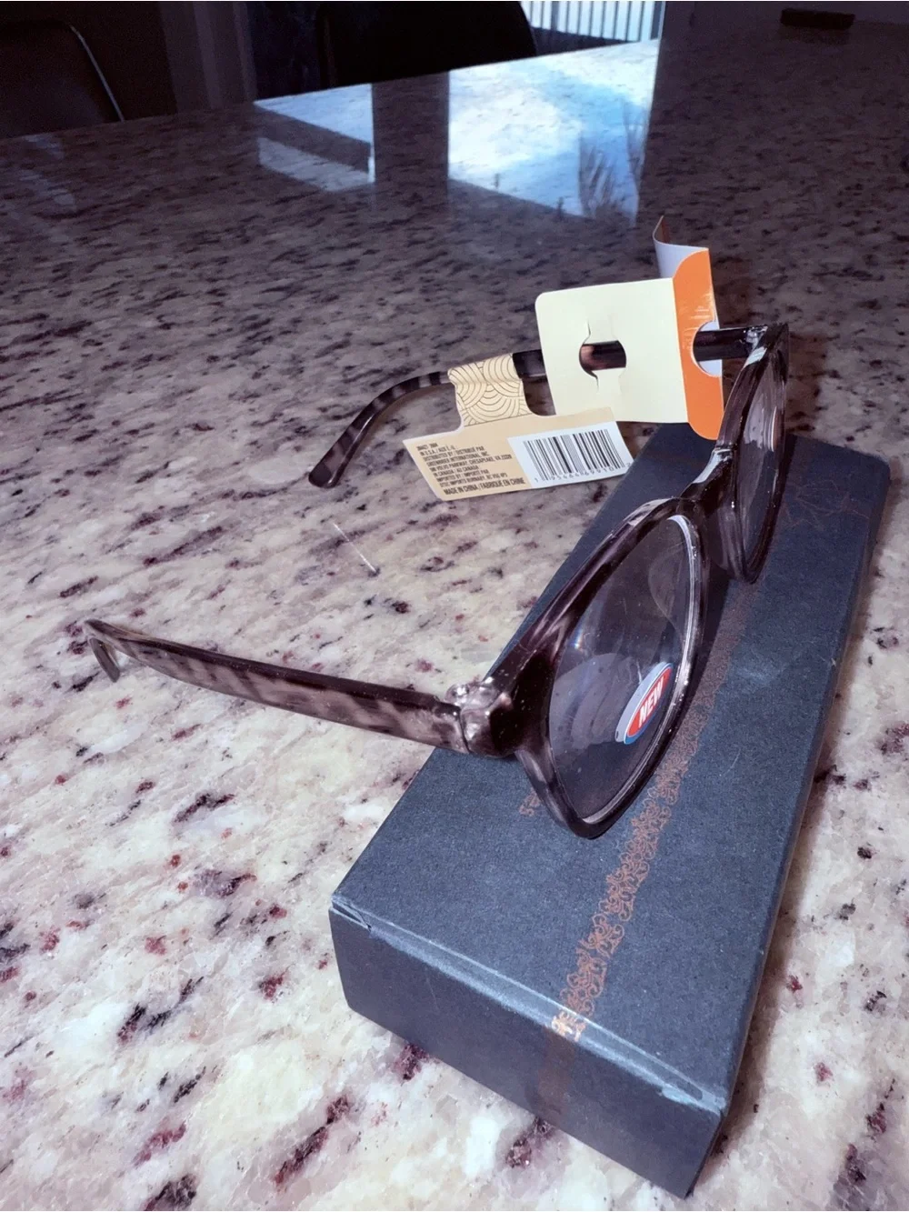 Reading Glasses - Gray Tortoiseshell Women's Frames +1.75